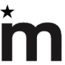 M logo